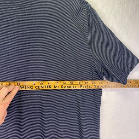 Theory Essential Henley SS Gamma Jacquard Sz L - Picture 9 of 10